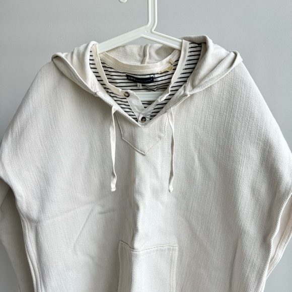 Levis Made Crafted Woven Cropped Sleeves Hoodie - Picture 7 of 13